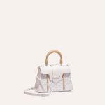 Goyard Saigon Structured Mini Bag White